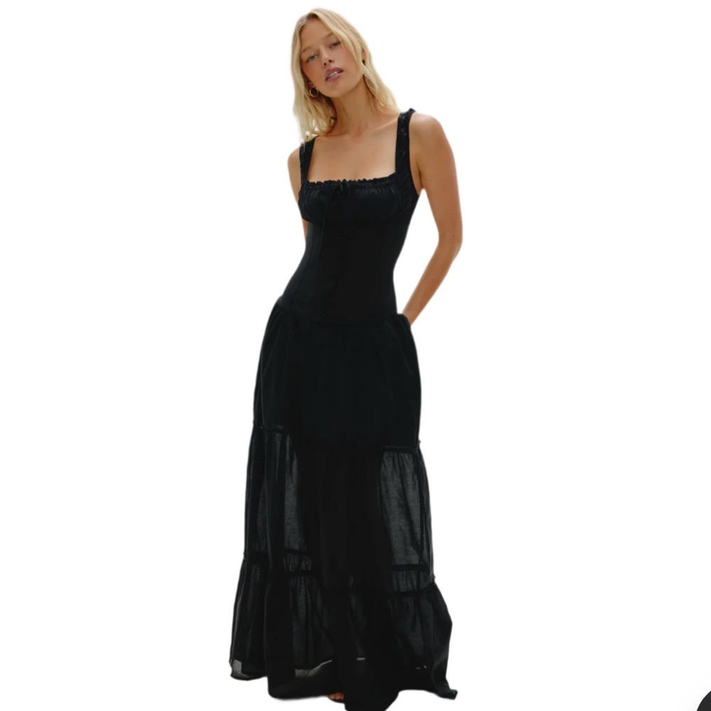 Frankie’s Bikinis Christabelle Maxi Dress – Size (XS/S)